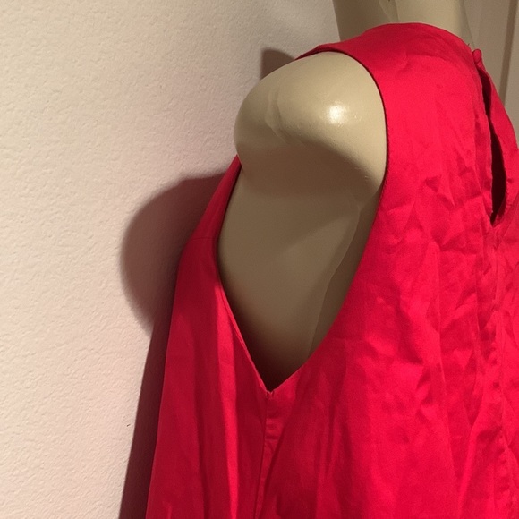 Red ruffle mini dress - Picture 7 of 14